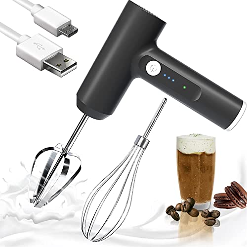 LHBD Cordless Hand Mixer with 3-speed controls