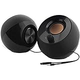 Creative Pebble 2.0 USB-Powered Desktop Speakers with Far-Field Drivers and...