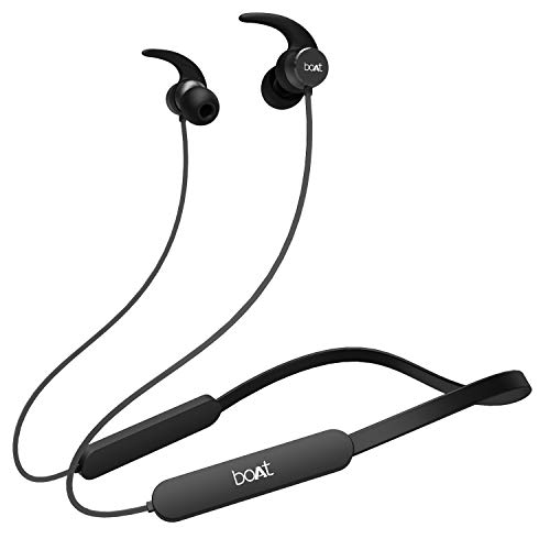 boAt Rockerz 255 Pro in-Ear Bluetooth Neckband Earphone with Mic(Active Black)