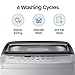 Samsung 6.5 kg Fully-Automatic Top Loading Washing Machine (WA65A4002VS/TL, Imperial Silver, Diamond...