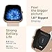 Fire-Boltt Dazzle Plus Smartwatch Full Touch Largest Borderless 1.83” Display & 60...