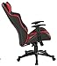 Amazon Brand - Solimo Hoover High Back Gaming Chair (Black & Red)