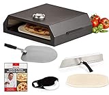 Emeril Lagasse Pizza Grill, Pizza Oven Kit for Outdoor Grill or Indoor Gas Stovetop, Premium Pizza...