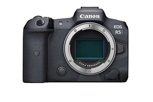 Canon EOS R5 Full-Frame Mirrorless Camera - 8K Video, 45 Megapixel Full-Frame...