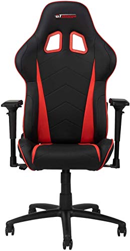 GT OMEGA PRO Racing Gaming Chair with Ergonomic Lumbar Support - PVC Leather...