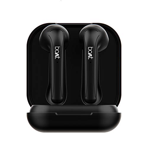 boAt Airdopes 481V2 Bluetooth Truly Wireless Earbuds with Mic(Active Black)