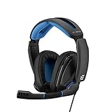EPOS Sennheiser GSP 300 Gaming Headset with Noise-Cancelling Mic, Flip-to-Mute,...