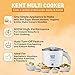 KENT Smart Multi Cooker cum Kettle1.2 Liter 800W | Electric cooker with...