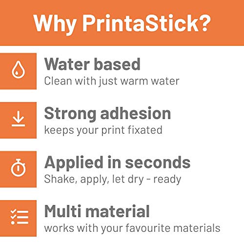 PrintaStick 1,7oz | 3D Printing Adhesive for PLA, PET-G and More | Easy to Apply and Remove