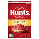 Hunt's Tomato Sauce, 33.5 oz, 6 Pack