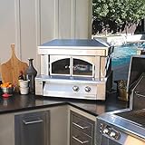 Alfresco Grills 30-Inch Countertop Natural Gas Outdoor Pizza Oven Plus - Axe-PZA-NG