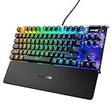 SteelSeries Apex Pro TKL Mechanical Gaming Keyboard – World’s Fastest...
