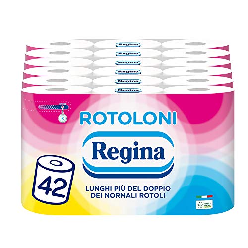 Regina Rotoloni Carta Igienica, 42 Maxi Rotoli