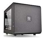 Thermaltake Core V21 SPCC Micro ATX, Mini ITX Cube Gaming Computer Case Chassis,...