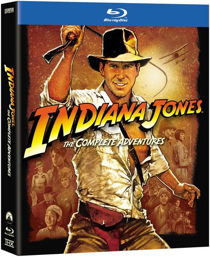 Indiana Jones: The Complete Adventures (Raiders of the Lost Ark / Temple of Doom / Last Crusade / Kingdom of the Crystal Skull) [Blu-ray]