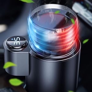 Warmer and Cooler Smart 2-in-1 Car Cup