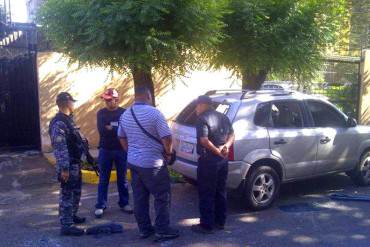 Motorizados crearon pánico colocando explosivos dentro de camioneta en Maracaibo + FOTOS