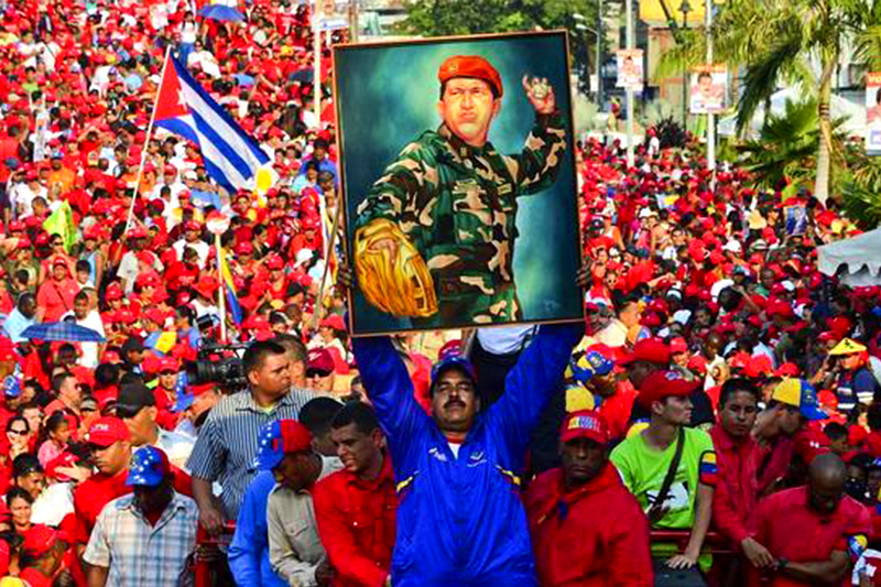 Idolatria a Chavez