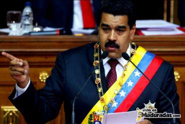 ¡EN UN ABRIR Y CERRAR DE COMILLAS! Así transcurrió el discurso de Nicolás Maduro