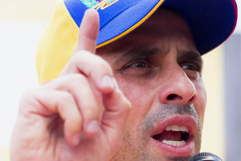 Henrique Capriles Radonski sobre protestas