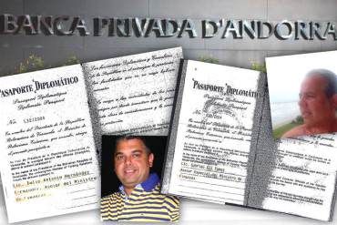 ¡ESCÁNDALO! Régimen otorgó pasaportes diplomáticos a mafiosos para blanquear en Andorra