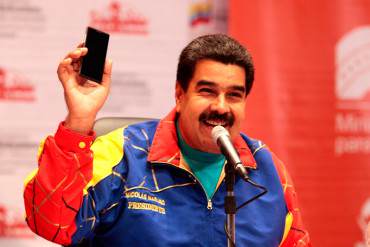 ¡CARA DE TABLA! El descarado mensaje de texto que envió Maduro a los venezolanos este año nuevo (+Imagen)