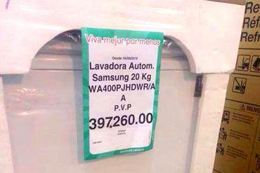 ¡INCREÍBLE! Necesitarías ahorrar 5 años (sin comer) para comprar esta lavadora a «precio justo»