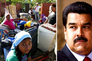 ¡TRAS BOTARLOS COMO PERROS! Maduro se comprometió a permitir retorno de deportados