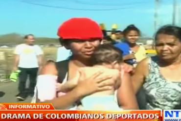Colombiana entre lágrimas: «Me quitaron media bolsa de leche que era del tetero de mi hija»