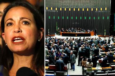 ¡ATENTOS! Carta de María Corina Machado a Roussef enciende debate en Senado de Brasil