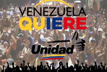 ¡LLEGÓ LA HORA DEL CAMBIO! MUD presentó campaña electoral «Venezuela Quiere» rumbo al 6D