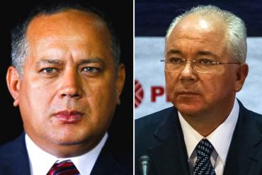 ¡SE QUIERE METER CON TODOS! Cabello acusa a Rafael Ramírez de mentirle a Chávez con las cifras de producción de petróleo (+Video)