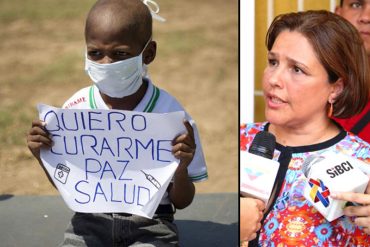¡CARA ‘E TABLA! Luisana Melo: Están garantizados medicamentos para cáncer, diabetes y VIH