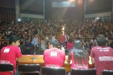 ¡ENTÉRATE! Estudiantes de la UCAB se unen a la “rebeldía estudiantil” convocada por las demás universidades