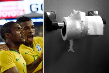¡QUÉ VERGÜENZA! Por crisis en el país, la selección brasileña llevó su propio papel higiénico a Mérida