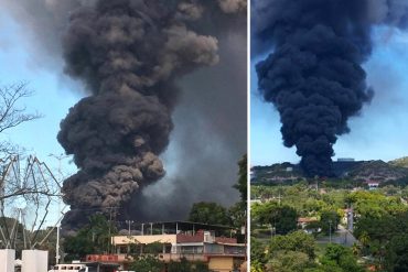 ¡URGENTE! Reportan incendio en la refinería Guaraguao de PDVSA en Puerto La Cruz (+Fotos +Videos)