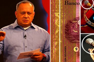 ¿LE CREEMOS?  El «verdadero» significado de la figura en el billete de 100 Bs. según Diosdado (Fotos)