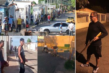 ¡HORAS DE CAOS! Vecinos de Ciudad Bolívar resguardaron sus casas con barricadas y armados