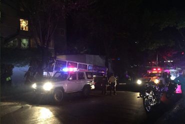 ¡VIOLENCIA DESBORDADA! Un muerto y varios heridos durante el secuestro de autobús en Caurimare (+Fotos)