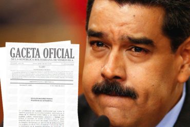 ¡GRAVE! Maduro decreta Estado de Excepción: podrá restringir garantías y dictar medidas excepcionales