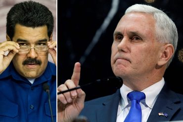 ¡RESPIRA, NICOLÁS! Pence pedirá en Consejo Permanente de la OEA incrementar presión contra Maduro