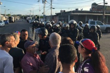 ¡QUÉ ABUSO! Efectivos policiales impidieron instalación de punto soberano en Cojedes