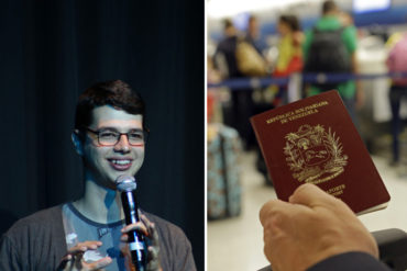 ¡NO TE LO PIERDAS! Comediante enseña cómo triunfar con cita del pasaporte exprés (+Video)