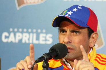 ¡ENTÉRESE! Capriles descarta intentar postularse a elecciones presidenciales por inhabilitación (+Video)