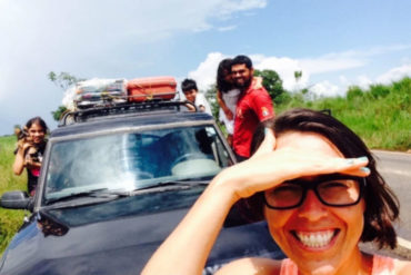 ¡DESESPERADOS! La peligrosa travesía de una familia que decidió emigrar en carro desde Margarita hasta Santiago de Chile (+Audio)