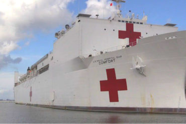 ¡TREMENDA NAVE! Así es por dentro el buque estadounidense que atenderá a refugiados venezolanos (+Fotos)