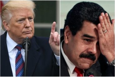 ¡POR TODO EL MEDIO! Los cuatro zarpazos que le ha dado EEUU al régimen de Maduro en menos de una semana