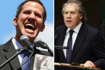 ¡ASÍ LO DIJO! Luis Almagro: “Guaidó se enfrenta prácticamente solo a un régimen que dispone de miles de millones de dólares y de un aparato represivo sanguinario”