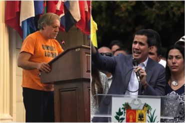 ¡COMPROMISO DEMOCRÁTICO! Luis Almagro rindió honor a estudiantes venezolanos usando camisa de la Unimet (+Video)