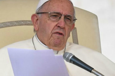 ¡NO EXTRAÑA! Papa Francisco denunció que hay «intereses privados» detrás de incendios en la Amazonia y advirtió sobre nuevos «colonialismos»